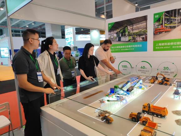 Événement de marché | QINGLV présente ses solutions de gestion des déchets de construction et de démolition lors de la 12ème exposition technologique de construction de Chine Guangdong