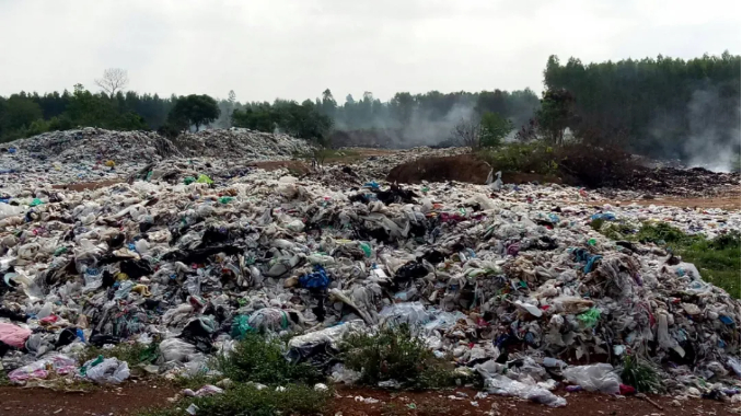 Le siège des déchets en Thaïlande