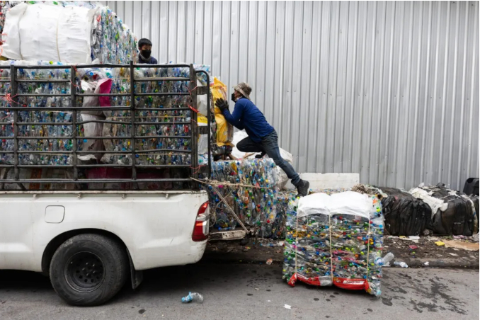 Le siège des déchets en Thaïlande